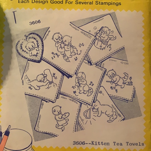 Vintage aunt Martha’s hot iron transfers - Picture 2 of 4